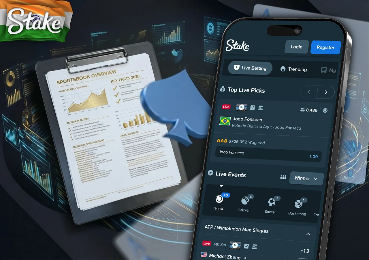 Quick overview of the online sportsbook user interface and key features