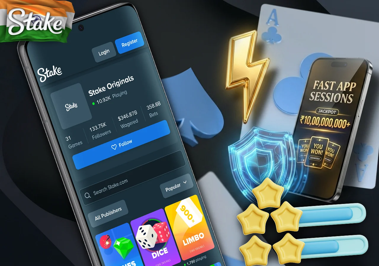 Main advantages and exclusive features of downloading the Stake mobile app