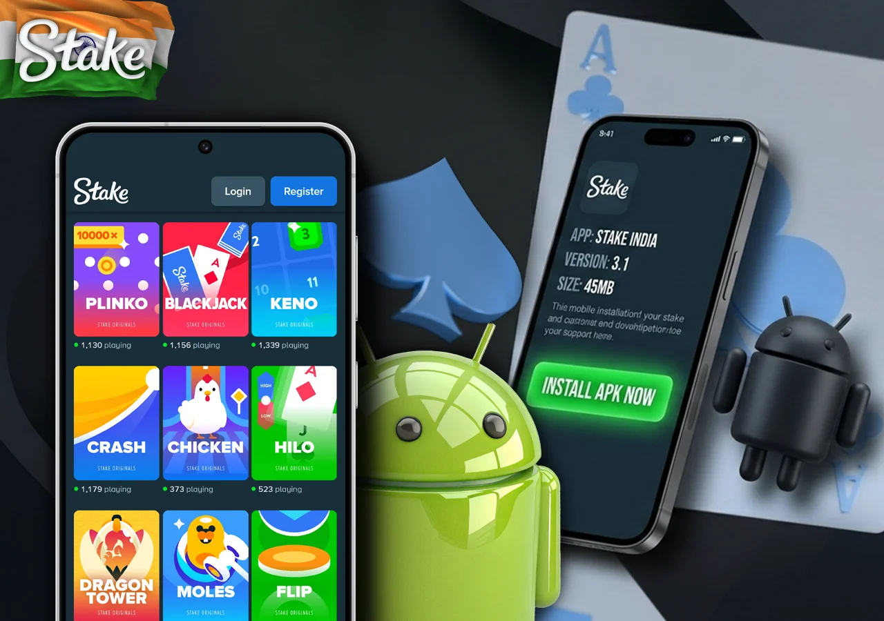 Step by step guide to download Stake APK for Android devices